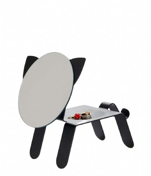 Balvi  Table Mirror Cat Black Metal