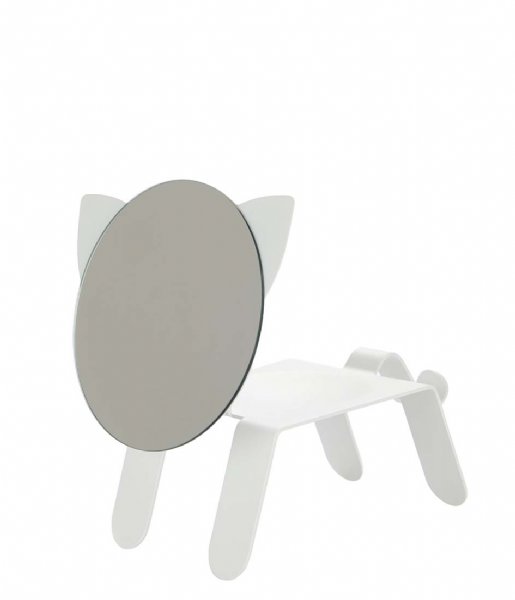 Balvi  Table Mirror Cat White Metal