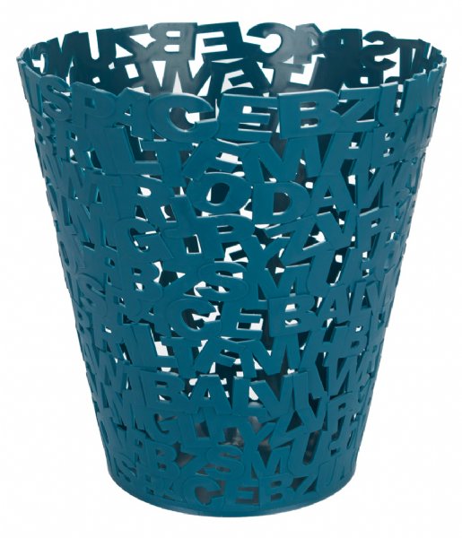 Balvi Kosz do przechowywania Wastebasket Letters Plastic Blue