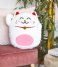 Balvi Poduszkę dekoracyjne Cushion Mr Wonderful Lucky Cat White