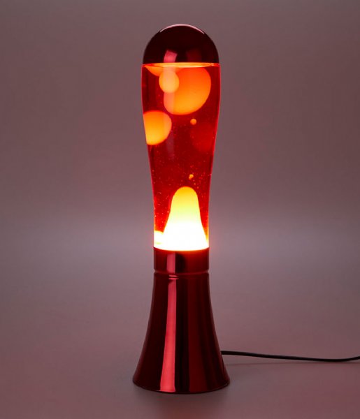 Balvi Lampa stołowa Lava Lamp Magma Red