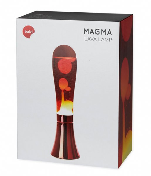 Balvi Lampa stołowa Lava Lamp Magma Red