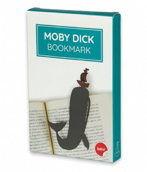 Balvi  Bookmark Moby Dick Gray