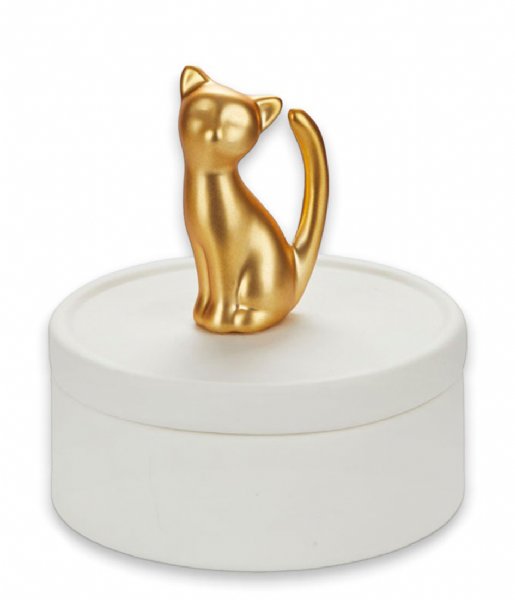 Balvi  Jewellery Box Kitten Gold/White