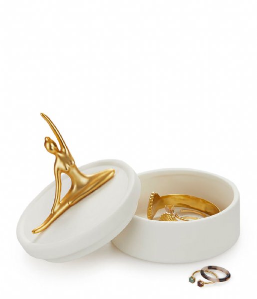 Balvi  Jewellery Box Ballerina Gold/White