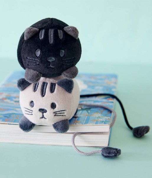 Balvi  Bookmark Kitty Polyester Black