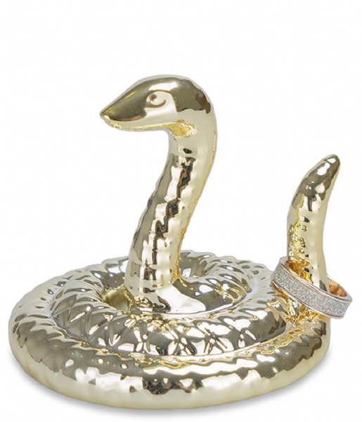 Balvi  Ring Holder Ureus Porcelain Golden