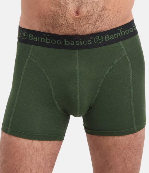 Bamboo Basics  Rico Boxershort 3-pack Black Army Navy (17)