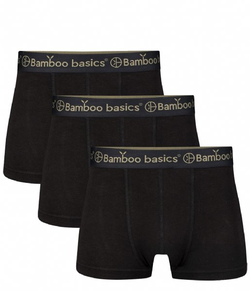 Bamboo Basics  Liam Trunk boxershorts 3-pack Black (1)