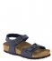 Birkenstock Sandalen Rio Kids narrow Easy Nubuck Navy Birkenstock Sandalen Rio Kids narrow Easy Nubuck Navy