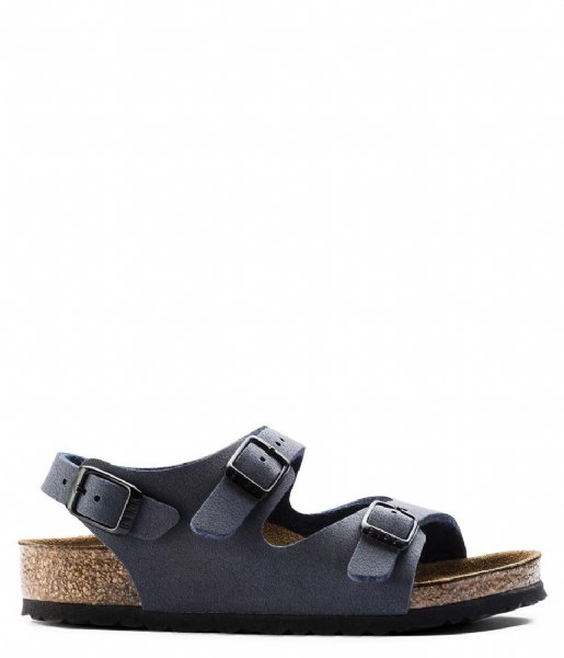 Birkenstock Sandalen Rio Kids narrow Easy Nubuck Navy Birkenstock Sandalen Rio Kids narrow Easy Nubuck Navy