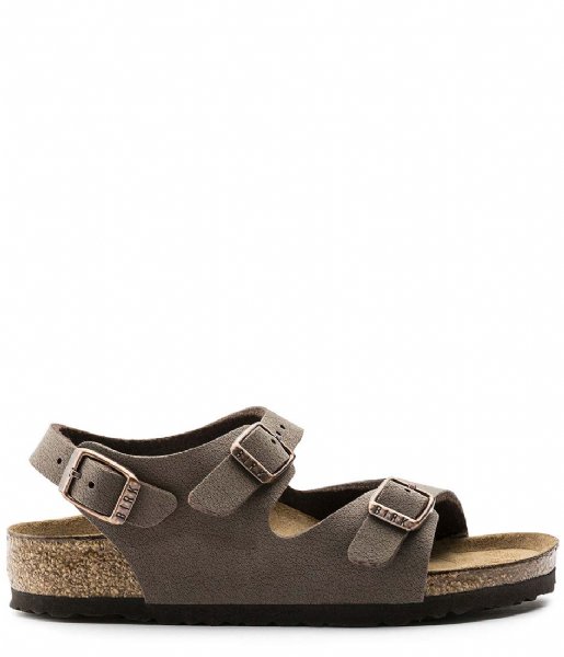 Birkenstock Sandalen Rio Kids narrow Easy Nubuck Mocha Birkenstock Sandalen Rio Kids narrow Easy Nubuck Mocha