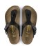 Birkenstock Slippers Gizeh Kids narrow Birko-Flor Black Birkenstock Slippers Gizeh Kids narrow Birko-Flor Black