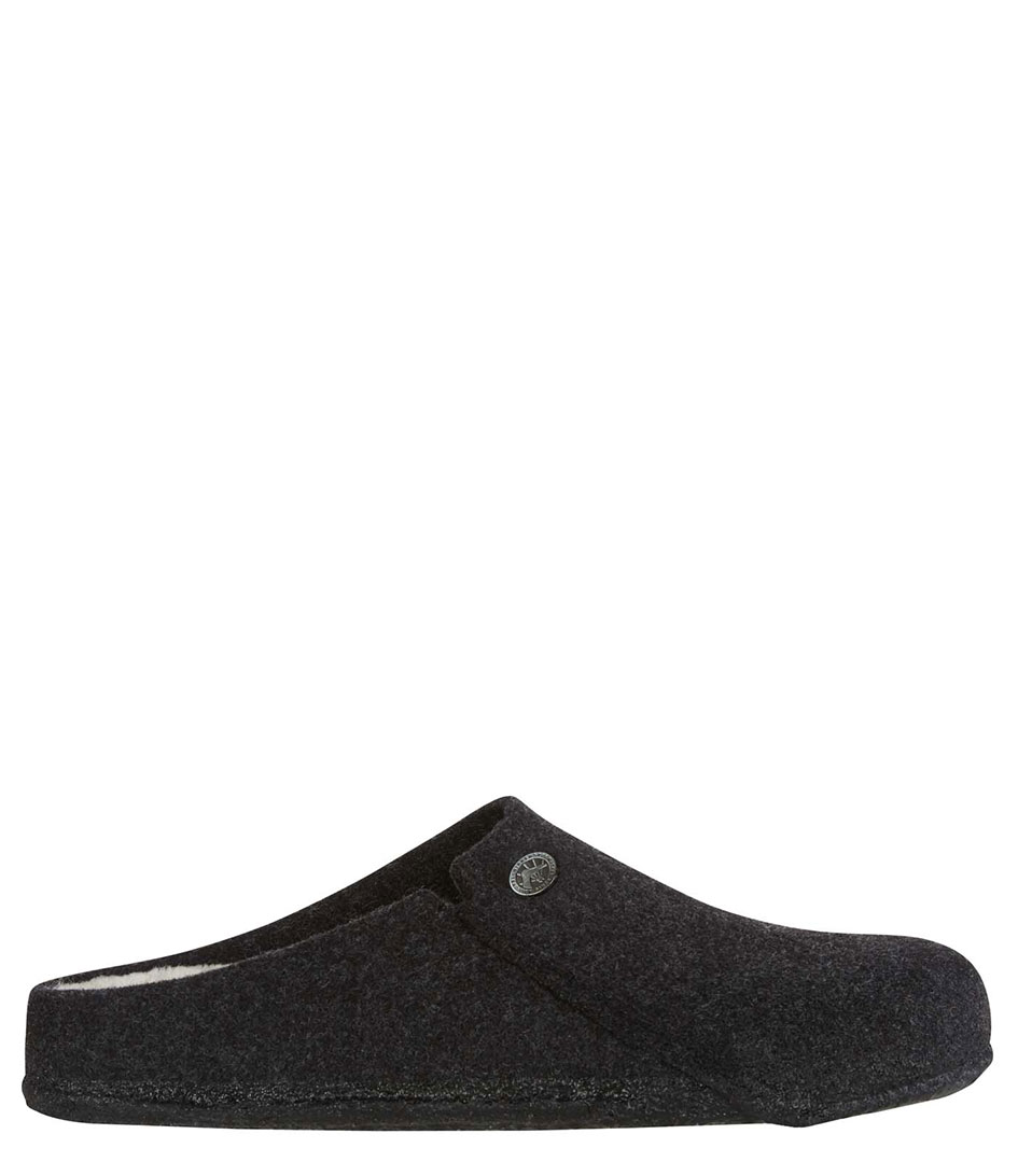 Birkenstock House slippers Zermatt Shearling WZ Narrow Anthracite