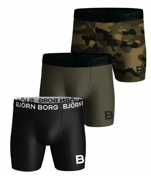 Bjorn Borg  Performance Boxer 3-Pack Multipack 4 (MP004)