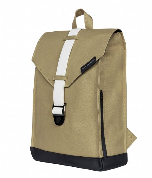 Bold Banana Schooltas Bold Banana Laptop Backpack 15.6 Inch Olive Ivory