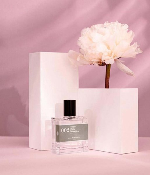 Bon Parfumeur  002 neroli jasmine white amber Cologne Intense grey