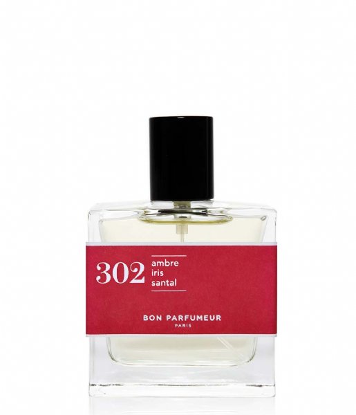 Bon Parfumeur  302 amber iris sandalwood Eau de Parfum red