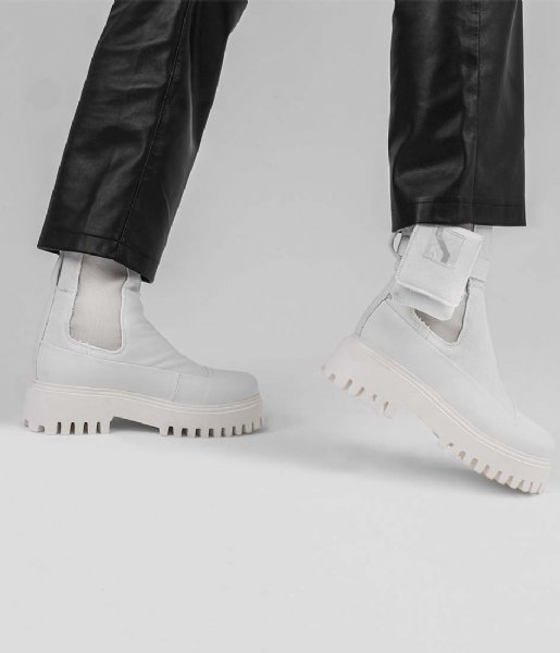 Bronx  Groov  Y Ankle Boot Off White (5)
