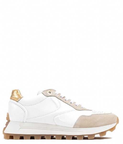 plafond optellen Baleinwalvis Bronx Sneakers Aver-Y Off White Clay Gold (3677) | The Little Green Bag