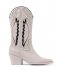 Bronx  Jukeson Ankle Boot Off White/Black (3104)