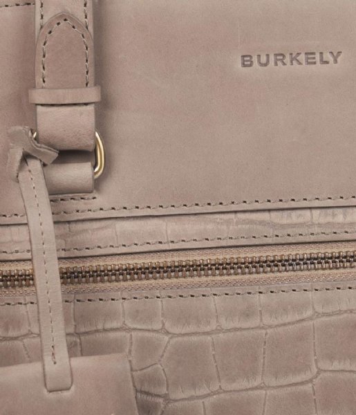 Burkely  Burkely Croco Cassy Handbag S Pebble taupe (25)