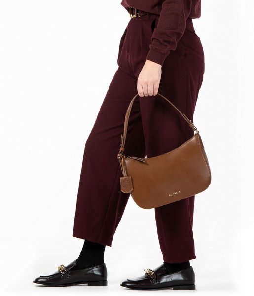 Burkely Schoudertas Parisian Page Shoulderbag Cognac Burkely Schoudertas Parisian Page Shoulderbag Cognac
