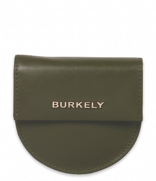 Burkely  Parisian Page CC Wallet Round Dark Green