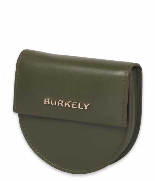 Burkely  Parisian Page CC Wallet Round Dark Green