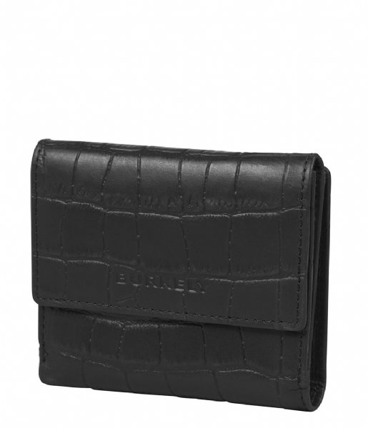 Burkely  Icon Ivy Trifold Wallet Zwart (10)