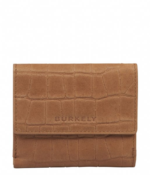 Burkely Tri-fold portemonnee Icon Ivy Trifold Wallet Caramel Cognac (24)