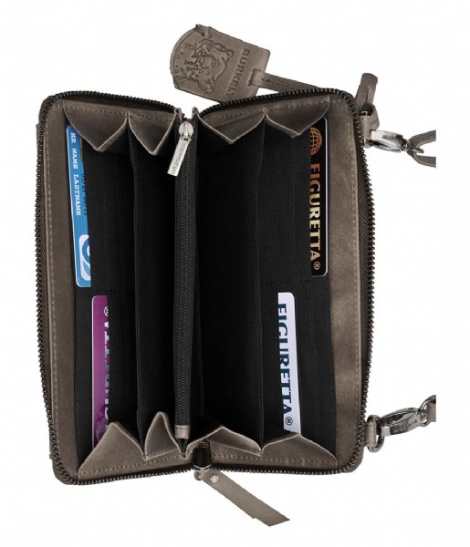 Burkely  Casual Carly Phone Wallet Grey (12)