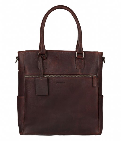 Burkely  Burkely Antique Avery Shopper 13.3 Inch Dark Brown (20)