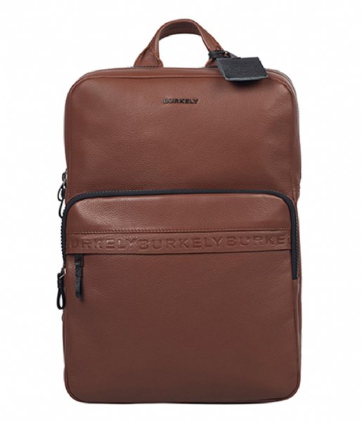 Burkely  Bold Bobby Backpack 15.6 Inch Woody Cognac