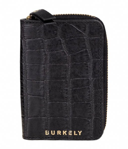 Burkely Ritsportemonnee Wallet S Croco Black Croco (10) Burkely Ritsportemonnee Wallet S Croco Black Croco (10)