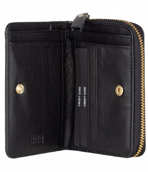 Burkely Ritsportemonnee Wallet S Croco Black Croco (10) Burkely Ritsportemonnee Wallet S Croco Black Croco (10)