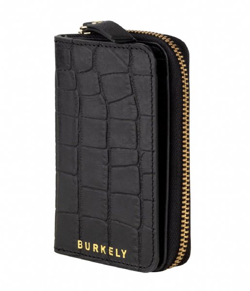 Burkely Ritsportemonnee Wallet S Croco Black Croco (10) Burkely Ritsportemonnee Wallet S Croco Black Croco (10)