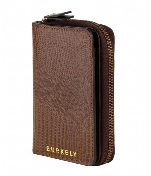 Burkely  Wallet S Dark brown armadillo (20)