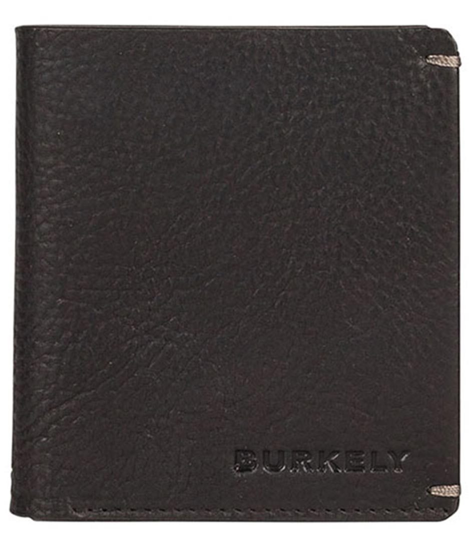 Burkely Bi fold portemonnees Antique Avery Billfold High Coin Zwart