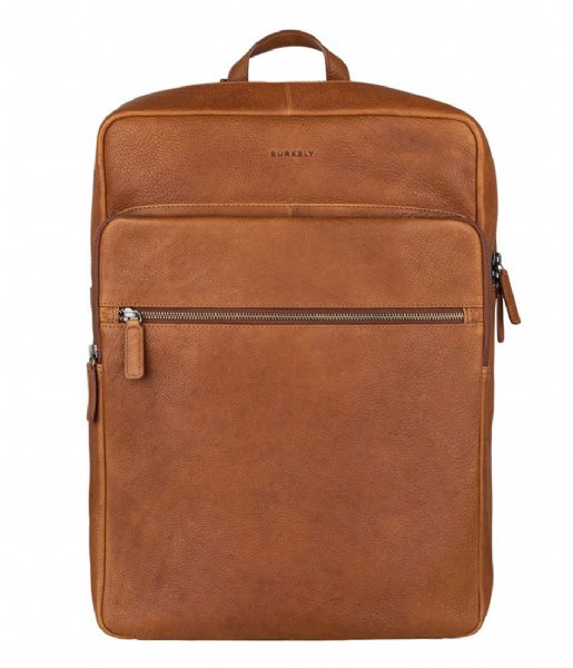 hoofdstad ontploffen inval Burkely Schooltas Antique Avery Backpack Zip 15.6 inch Cognac (24) | The  Little Green Bag