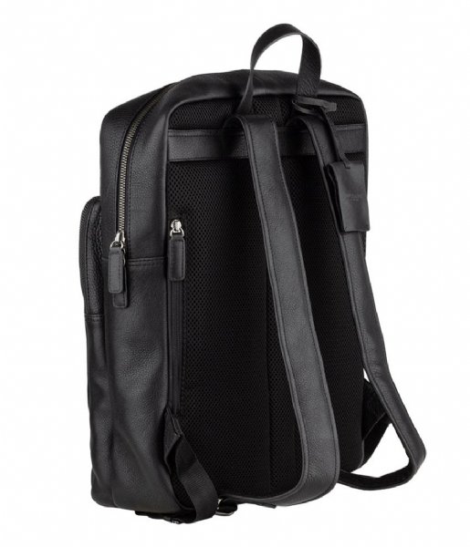 Burkely Laptop rugzak Antique Avery Backpack Zip 15.6 inch Zwart (10)