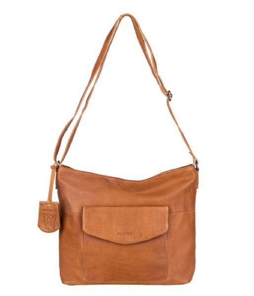 Burkely Schoudertas Just Jackie Crossover Hobo Auburn Cognac (24) Burkely Schoudertas Just Jackie Crossover Hobo Auburn Cognac (24)