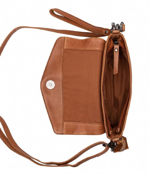 Burkely Crossbodytas Just Jackie Crossover Clutch Auburn Cognac (24) Burkely Crossbodytas Just Jackie Crossover Clutch Auburn Cognac (24)