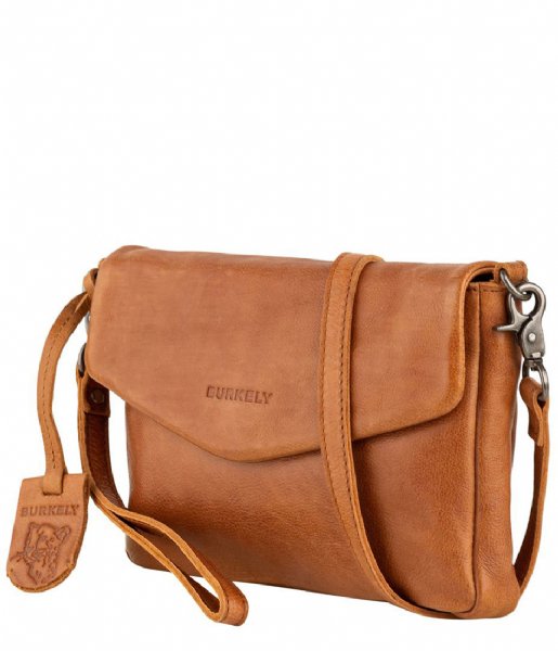 Burkely Crossbodytas Just Jackie Crossover Clutch Auburn Cognac (24) Burkely Crossbodytas Just Jackie Crossover Clutch Auburn Cognac (24)
