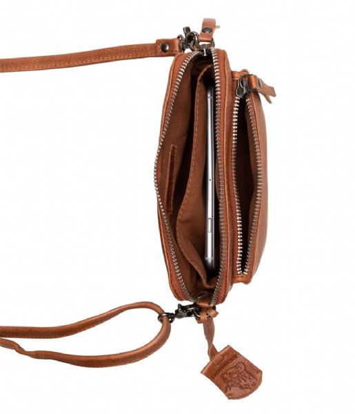 Burkely Clutch Just Jackie Minibag Auburn Cognac (24) Burkely Clutch Just Jackie Minibag Auburn Cognac (24)