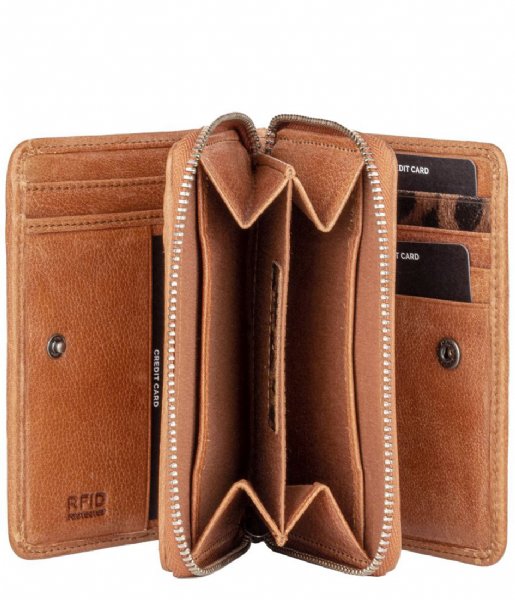 Burkely Ritsportemonnee Just Jackie Wallet M Auburn Cognac (24) Burkely Ritsportemonnee Just Jackie Wallet M Auburn Cognac (24)