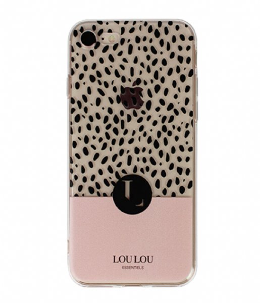 LouLou Essentiels  Cute Case Dots iPhone 7 light rose