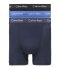 Calvin Klein Boxershort 3 Pack Trunk Black blue shadow cobalt water (4KU) Calvin Klein Boxershort 3 Pack Trunk Black blue shadow cobalt water (4KU)