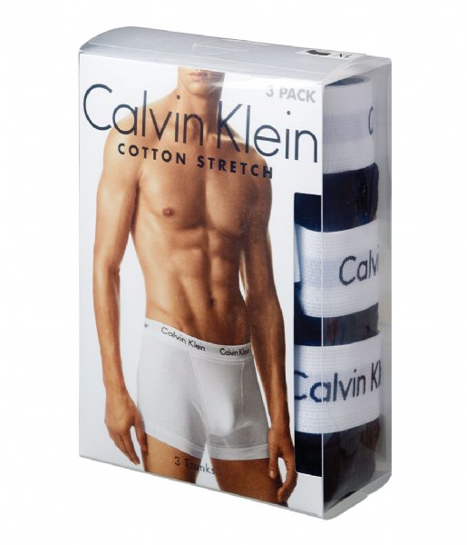 Calvin Klein Boxershort 3 Pack Trunk Black (001) Calvin Klein Boxershort 3 Pack Trunk Black (001)