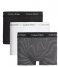 Calvin Klein Boxershort 3P Low Rise Trunk white stripe black (IOT) Calvin Klein Boxershort 3P Low Rise Trunk white stripe black (IOT)